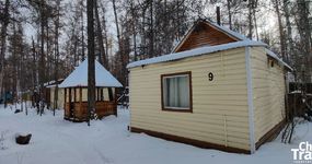Зимний домик №9 (4 места) - 2-х спальная кровать, двухъярусная кровать, стол стулья, холодильник, эл.чайник, дровяная печь (ноябрь 2025).