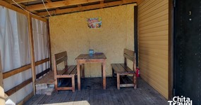Домик №3 (5 мест) - 5 односпальных кроватей, стол, стулья, холодильник, эл.чайник (август 2024).