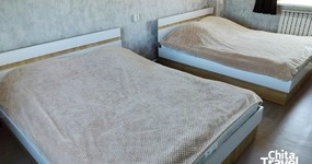 Гостевой дом (2 этаж) - комната 2 (4 места) две 2-х спальных кровати (май 2025).