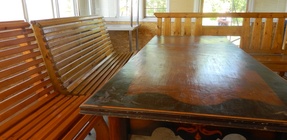 Закрытая беседка (июнь 2021)