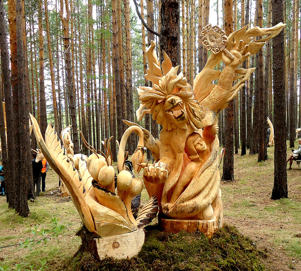 Фото Деревянные Фигуры